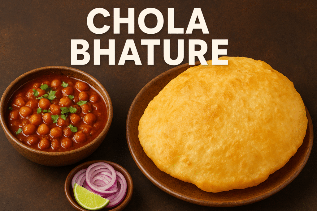 चोले भटूरे रेसिपी हिन्दी में: घर पर बनाएं स्वादिष्ट और लजीज चोले भटूरे।