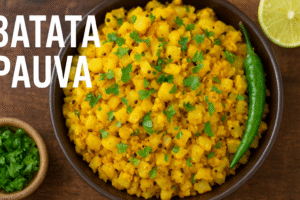 बटाटा पौवा रेसिपी हिन्दी में