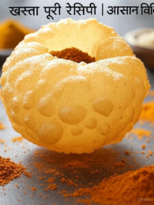 खस्ता पूरी रेसिपी हिन्दी में।घर पर बनाएं क्रिप्सी और स्वादिष्ट खस्ता पूरी