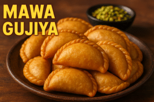 मावा के गुजिया रेसिपी हिन्दी में।