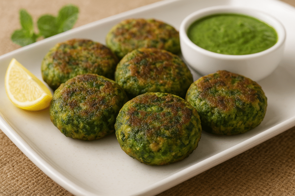 Harabhara kabab recipe in Hindi. हेल्थी स्नेक हराभरा कबाब रेसिपी।