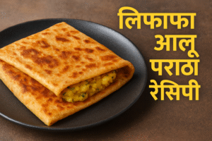 लिफाफा आलू पराठा रेसिपी इन हिन्दी।