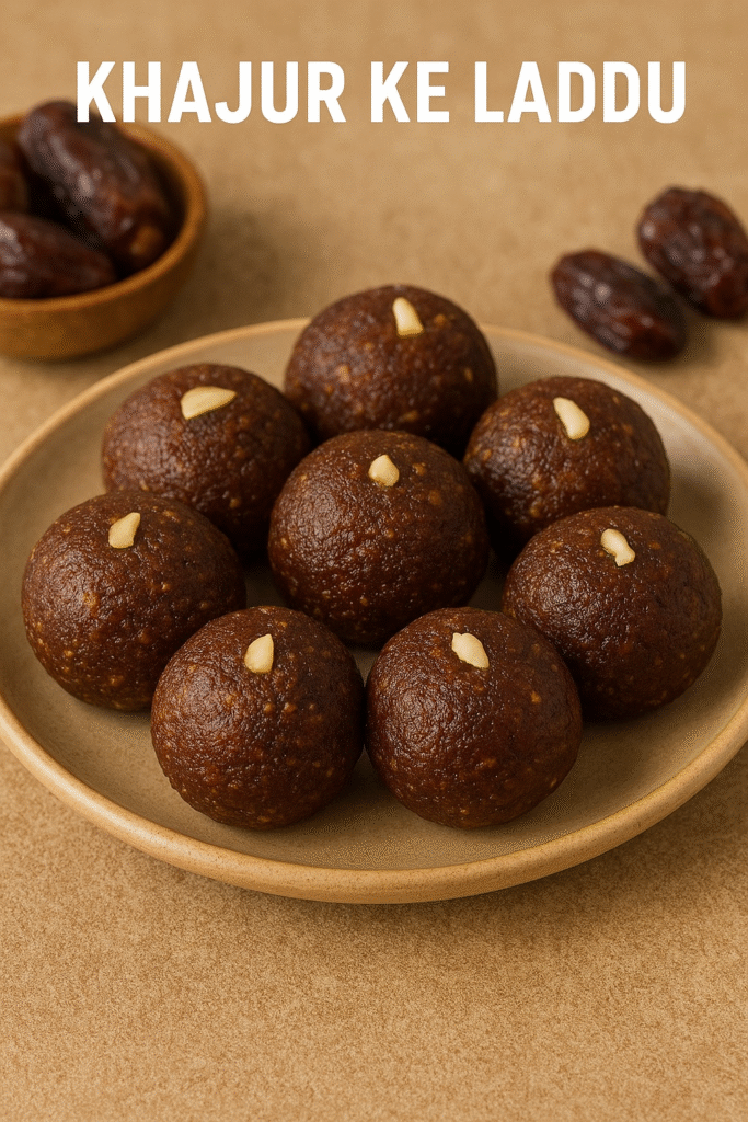 Khajur ke laddu recipe in hindi.घर पर बनाए बिना चीनी,बिना घी हेल्थी खजूर के लड्डू।