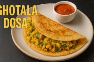 Ghotala Dosa Recipe in Hindi. घर पर बनाएं अहमदाबाद के स्ट्रीट फूड का फेमस घोटाला दौसा।