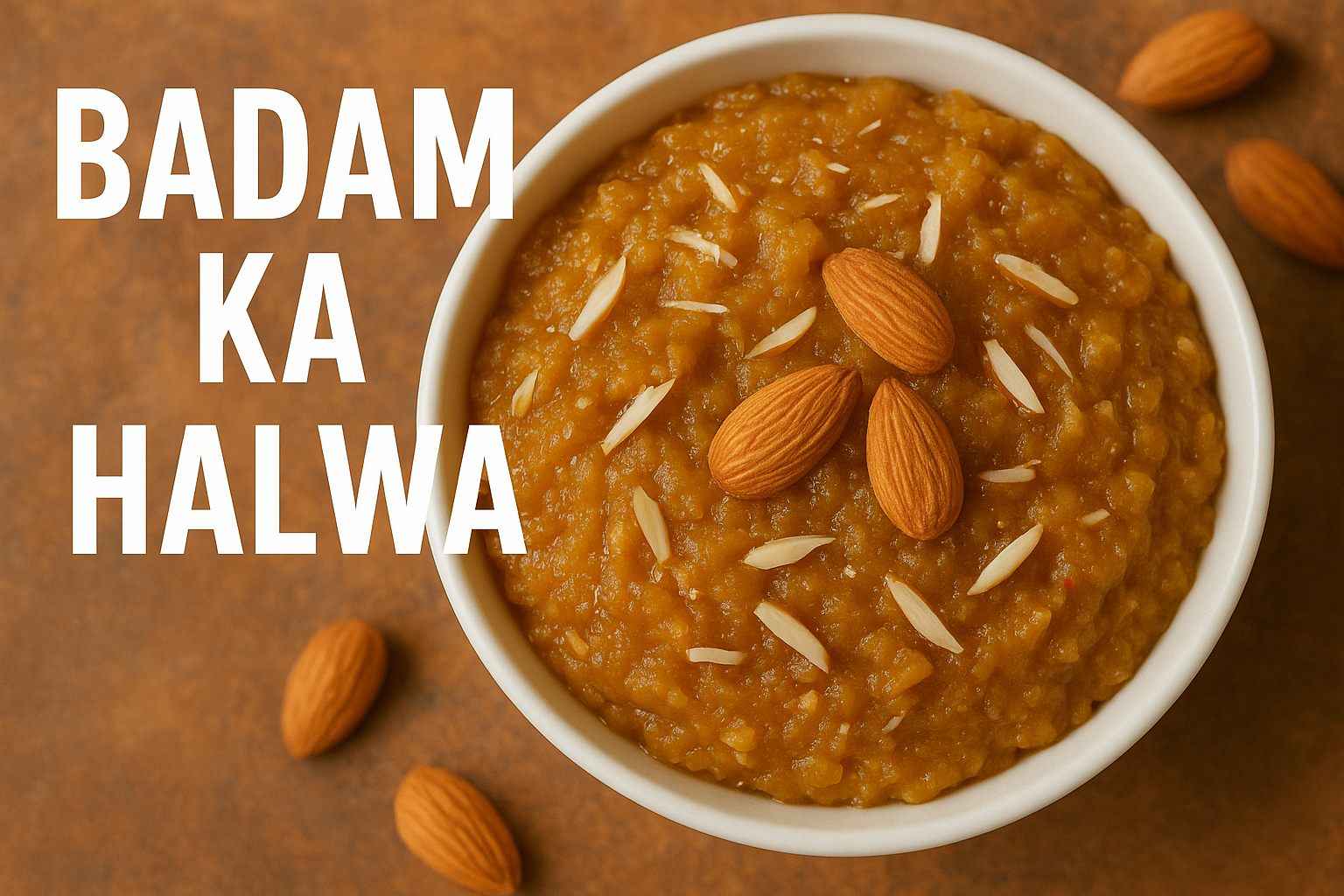 Badam ka Halwa Recipe.घर पर बनाए बदाम का पौस्टिक और स्वादिष्ट हलवा।