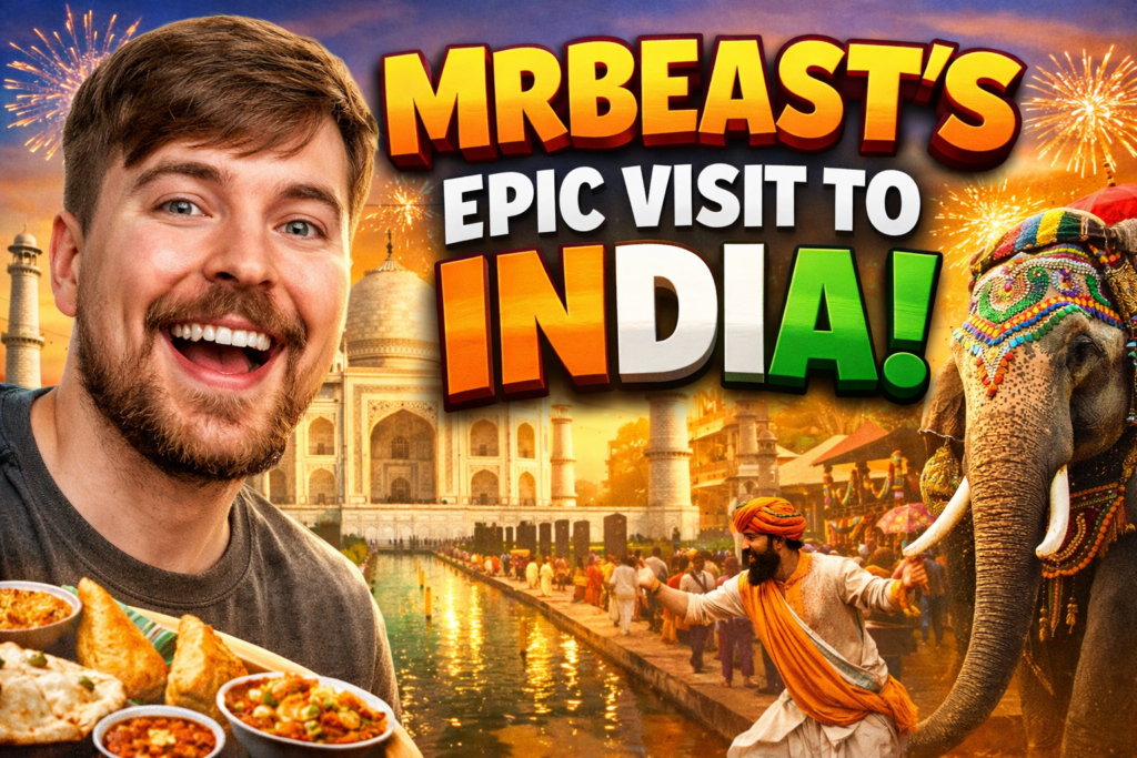 MrBeast,Visit to India 2024 :