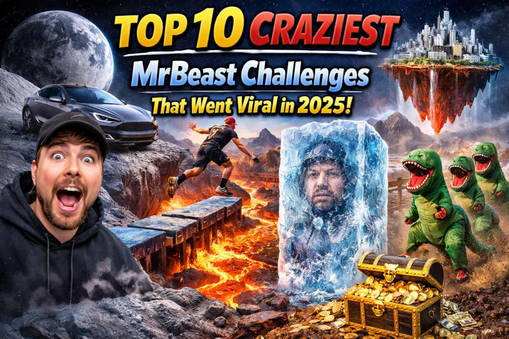 Top 10 Craziest MrBeast Challenges That Went Viral in 2025