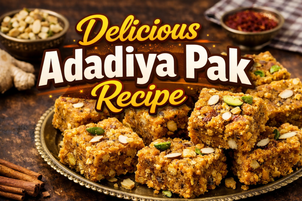Delicious Adadiya Pak Recipe: Authentic Gujarati Winter Sweet Made Easy at Home