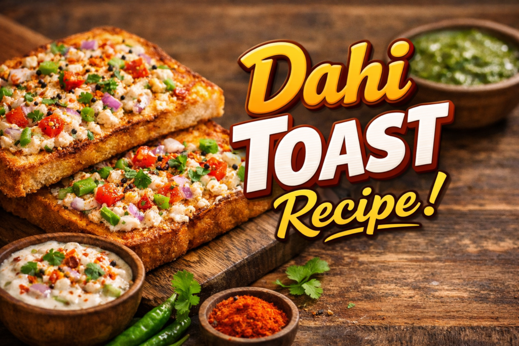 Dahi Toast Recipe : A 10-Minute Breakfast Game Changer
