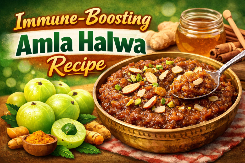 Immune-Boosting Amla Halwa Recipe: A Sweet & Tangy Winter Delight