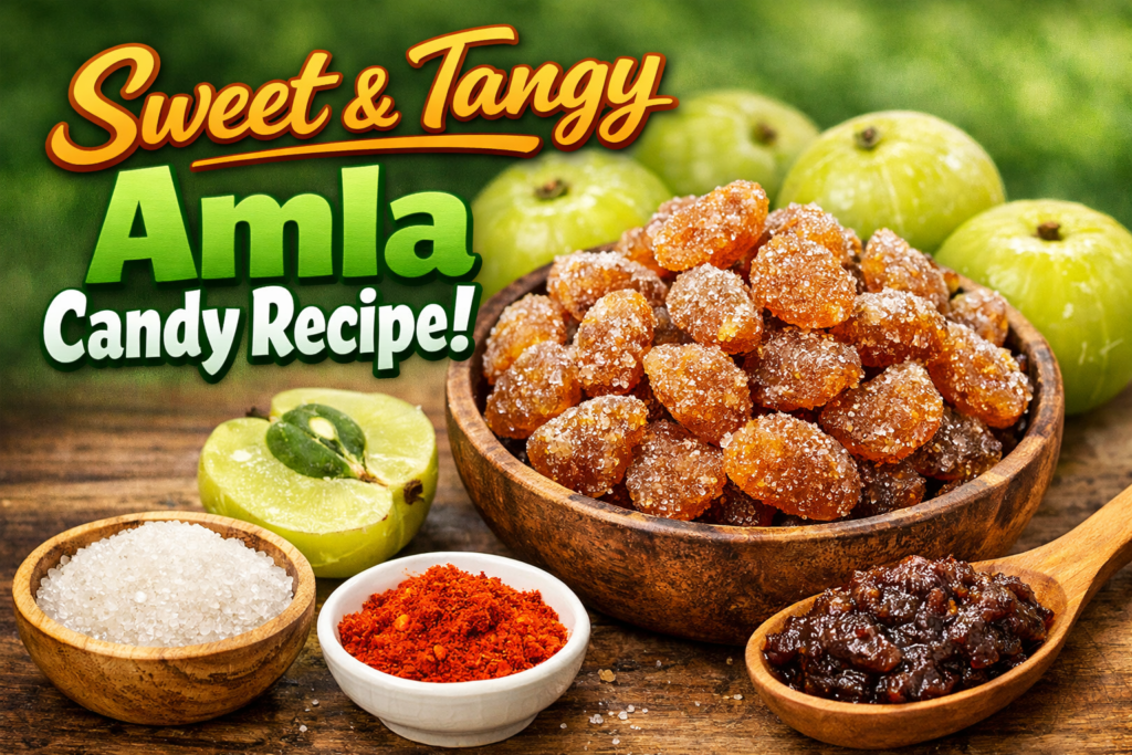 Sweet & Tangy Amla Candy Recipe: The Ultimate Vitamin C Booster