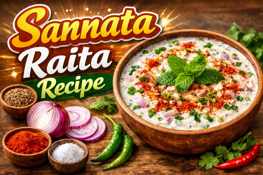 Sannata Raita Recipe: