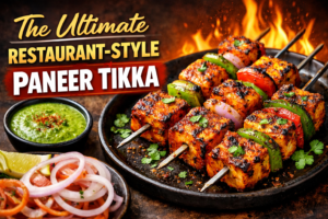 The Ultimate Restaurant-Style Paneer Tikka at Home