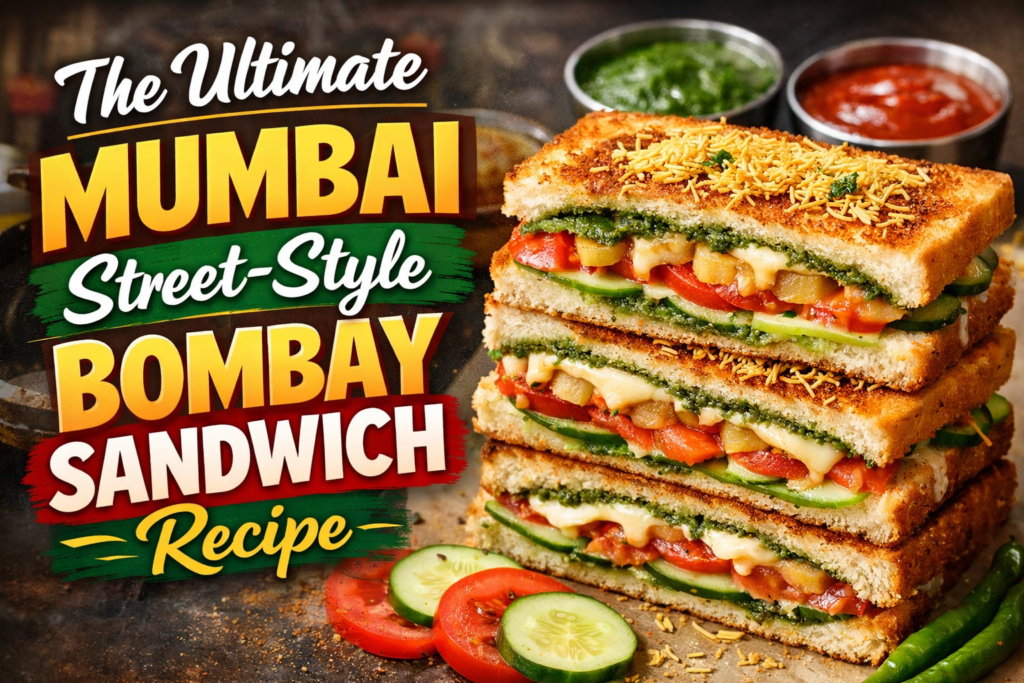 The Ultimate Mumbai Street-Style Bombay Sandwich Recipe