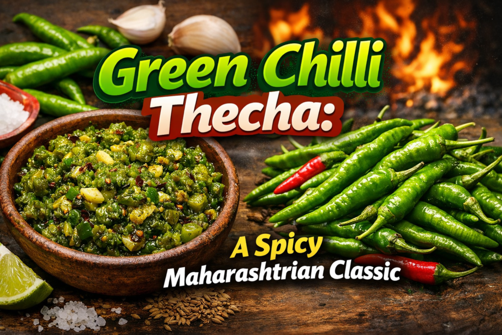 Green Chilli Thecha: A Spicy Maharashtrian Classic