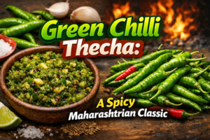 Green Chilli Thecha: A Spicy Maharashtrian Classic