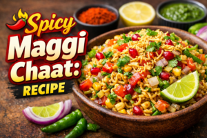Spicy Maggi Chaat: A Street-Style Twist on Your Favorite Noodles