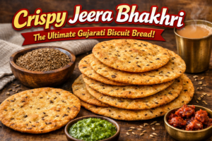 Crispy Jeera Bhakhri: The Ultimate Gujarati Biscuit Bread