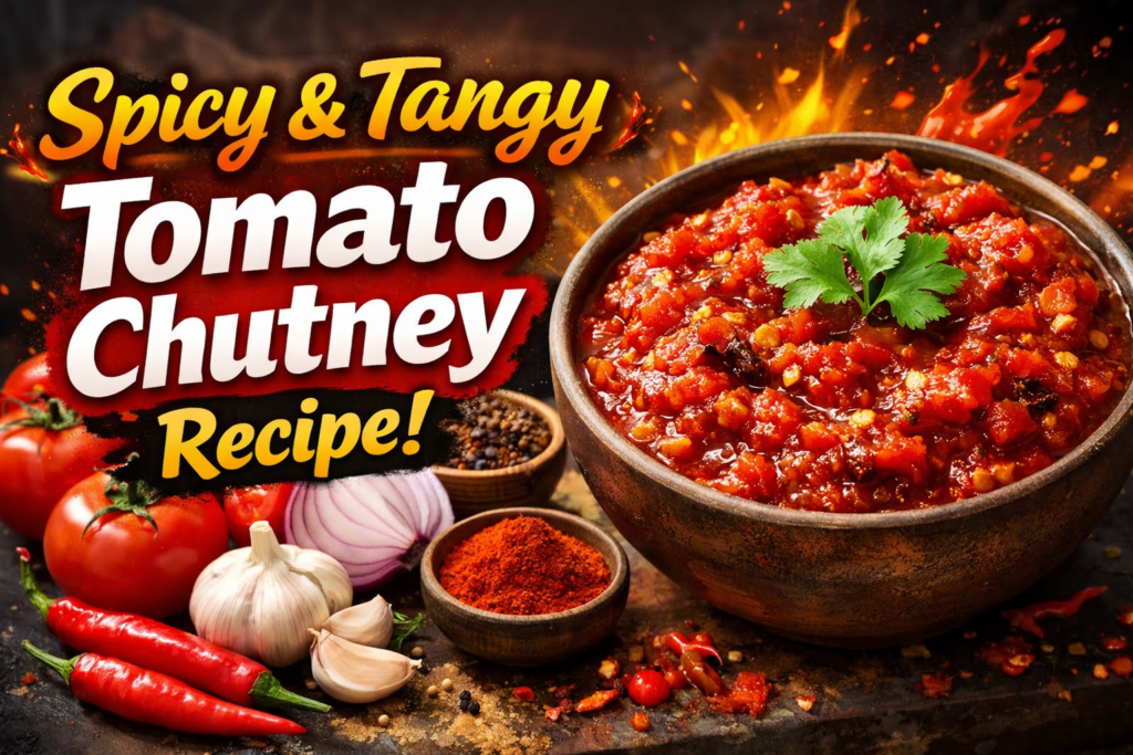Spicy & Tangy Tomato Chutney: A South Indian Classic