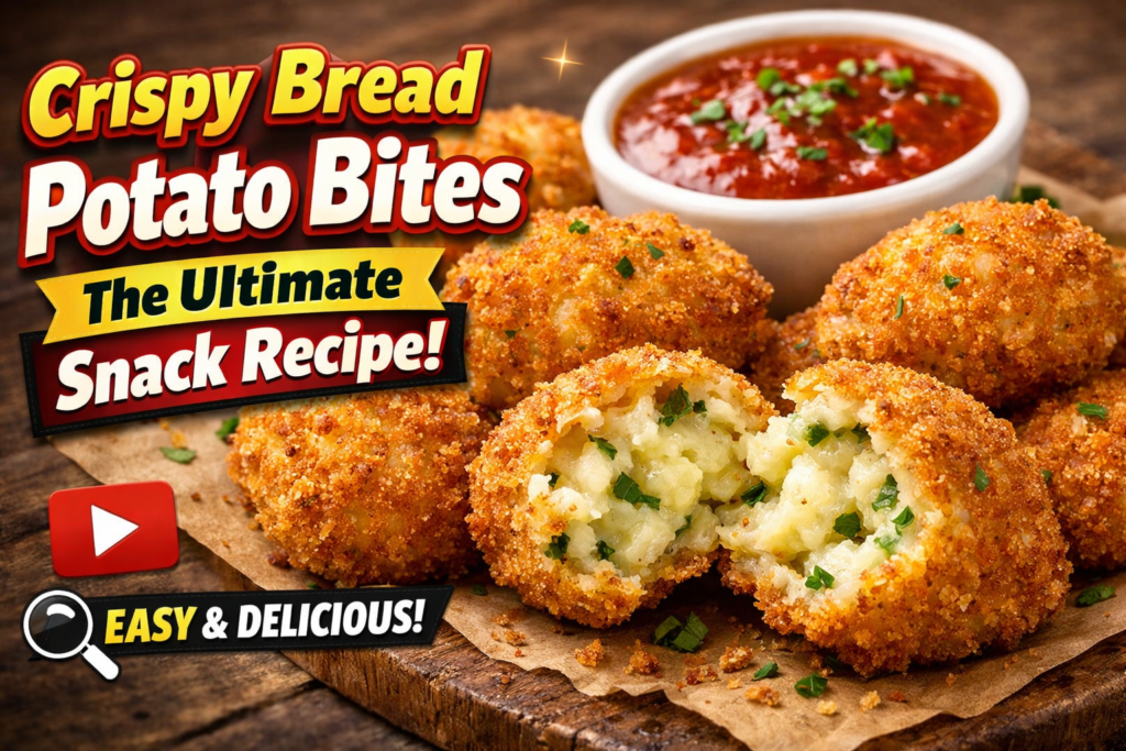 Crispy Bread Potato Bites: The Ultimate Snack Recipe You Need to Try Today