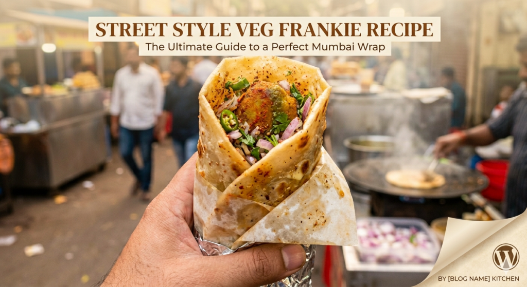 The Ultimate Street-Style Veg Frankie Recipe: A Spicy Mumbai Wrap