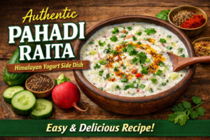 Pahadi Raita Recipe: Traditional Himalayan Yogurt Side Dish for Healthy Indian Meals