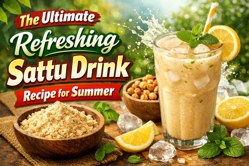 Beat the Heat: The Ultimate Refreshing Sattu Drink Recipe for Summer