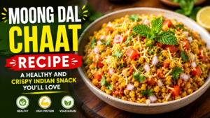 Moong Dal Chaat Recipe: A Healthy and Crispy Indian Snack You’ll Love
